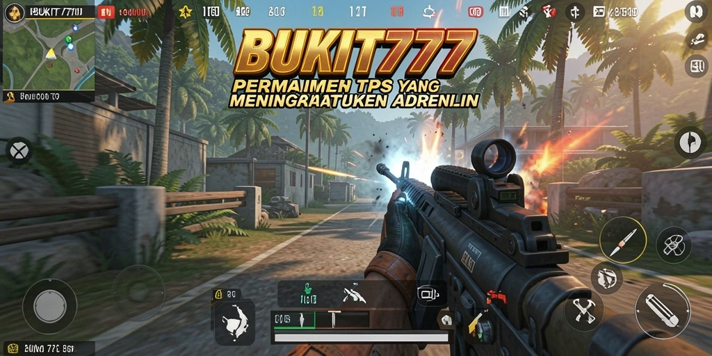 Tampilan gameplay seru dan penuh aksi BUKIT777.