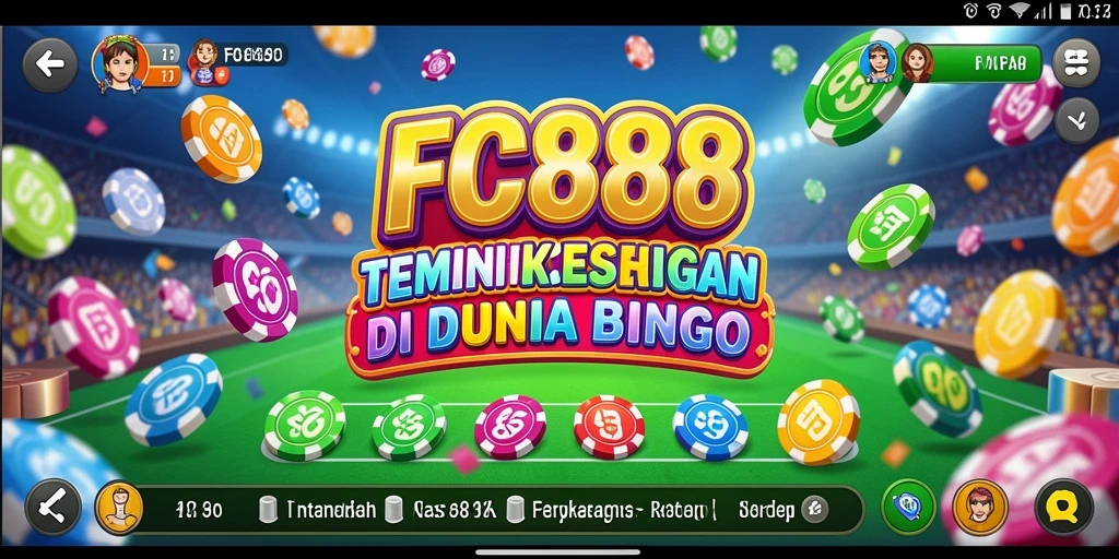 Tampilan gameplay Bingo yang menarik dan interaktif di FC888.