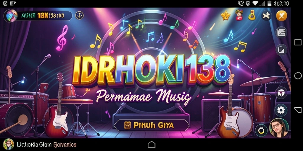 Tampilan menakjubkan dari gameplay <strong>IDRHOKI138</strong> yang menunjukkan keseruan musik.