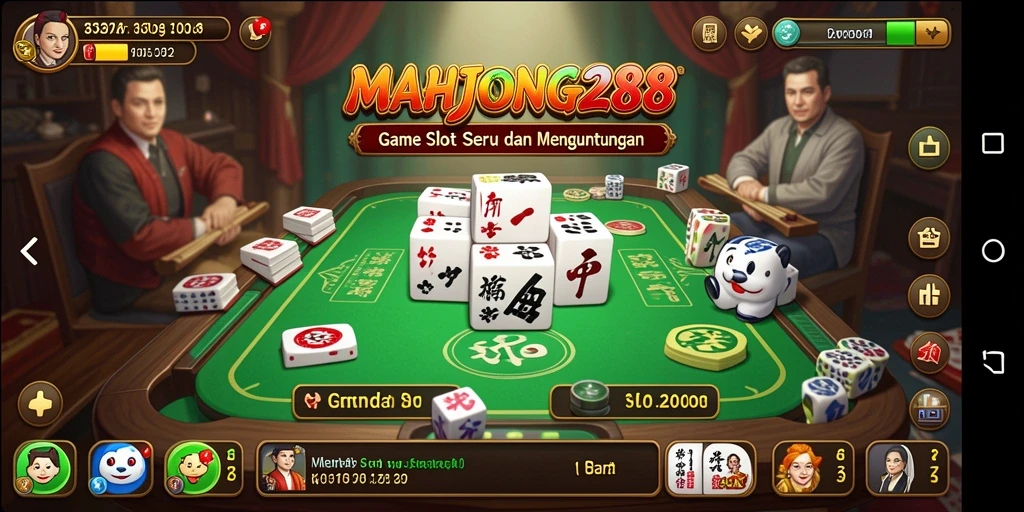 Screenshot gameplay MAHJONG288 yang menampilkan keseruan bermain Slot.