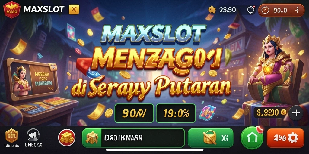 Tangkapan layar gameplay MAXSLOT yang menampilkan strategi cerdas dan taktik hebat.