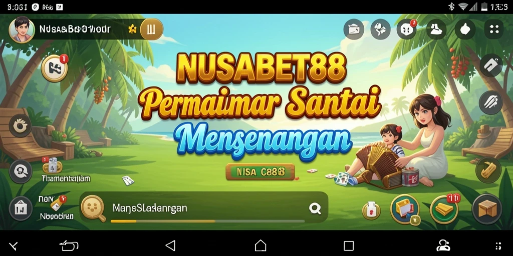 Screenshot NUSABET88 menampilkan gameplay yang menyenangkan dan interaktif.