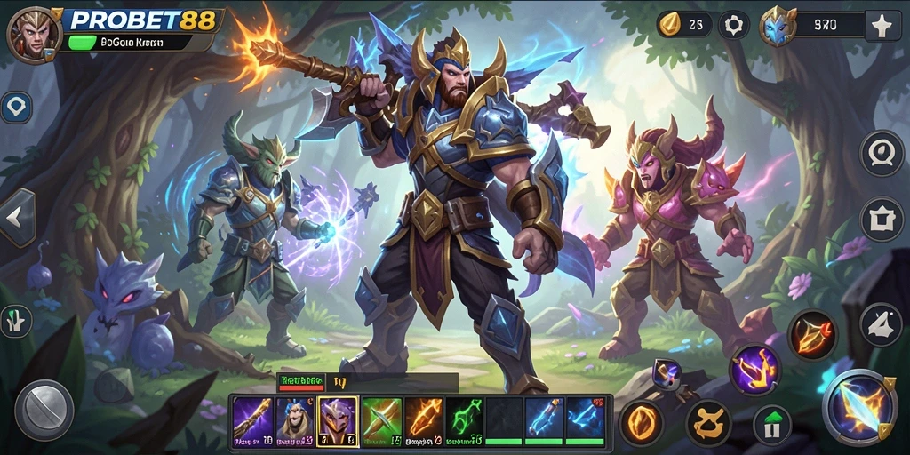 Tampilkan aksi seru dalam gameplay ARPG PROBET88.