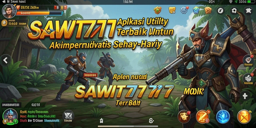 Tampilan utama SAWIT777 dengan fitur pengingat yang menarik.