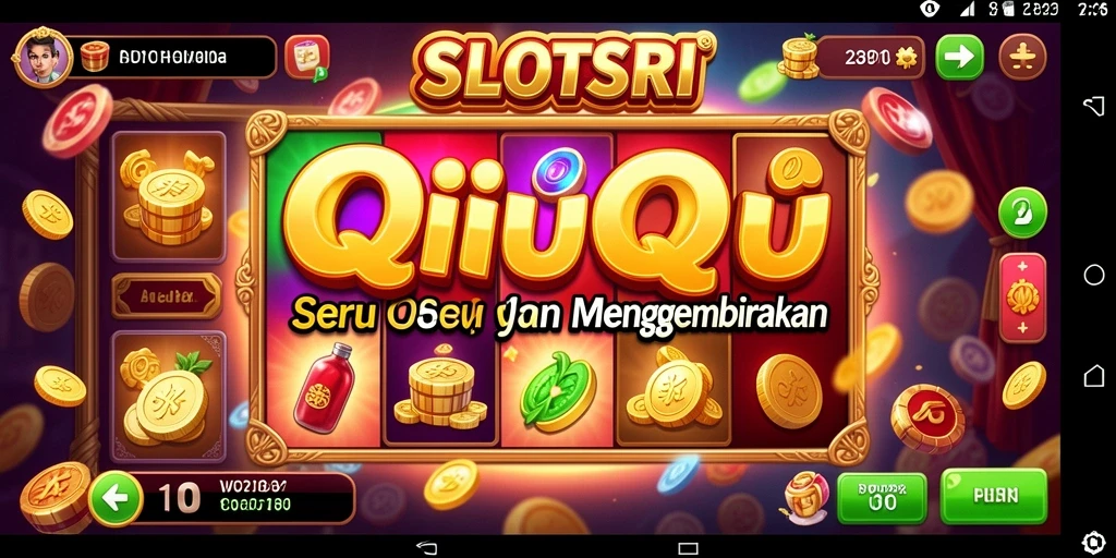 Screenshot gameplay SLOTSRI menampilkan suasana permainan yang seru dan interaktif.