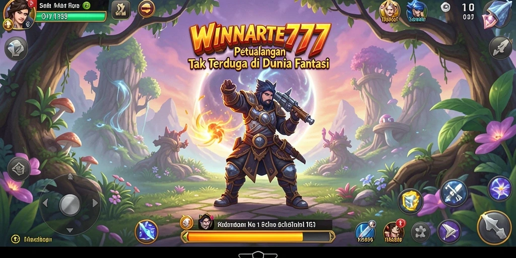 Tampilan gameplay WINRATE777 yang menegangkan dan penuh aksi.
